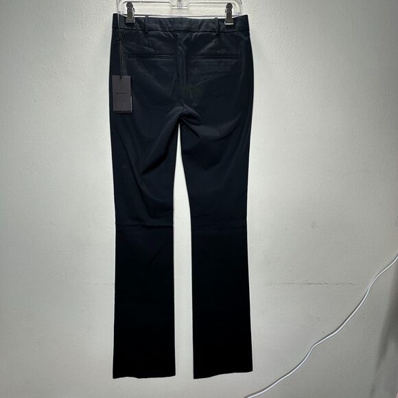 NWT Belstaff Midnight Black The Derby Classic Trouser Belt Loops Flare Legs 40 - Picture 4 of 16